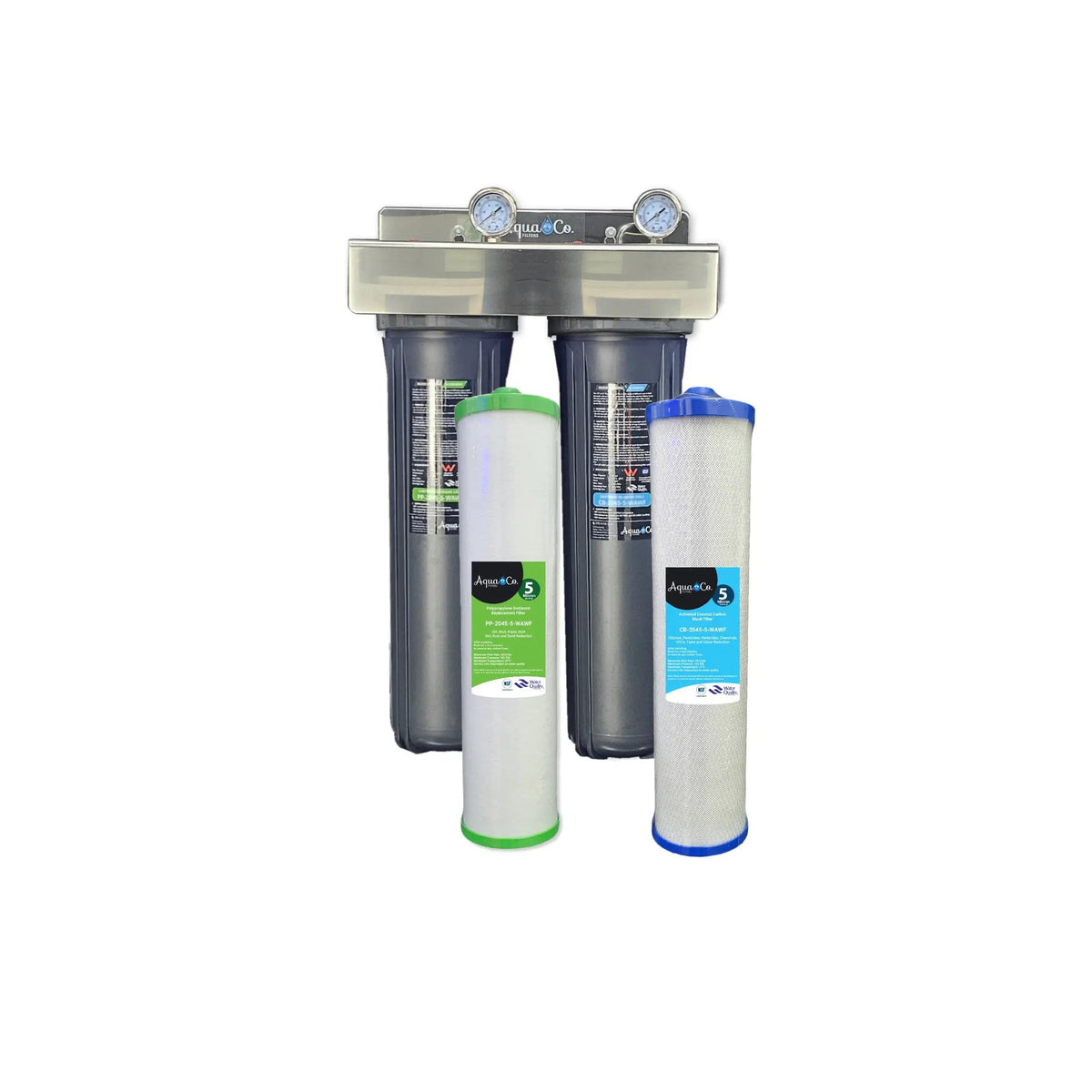 AquaCo Classic 2 Stage Whole House Water Filter product view 9