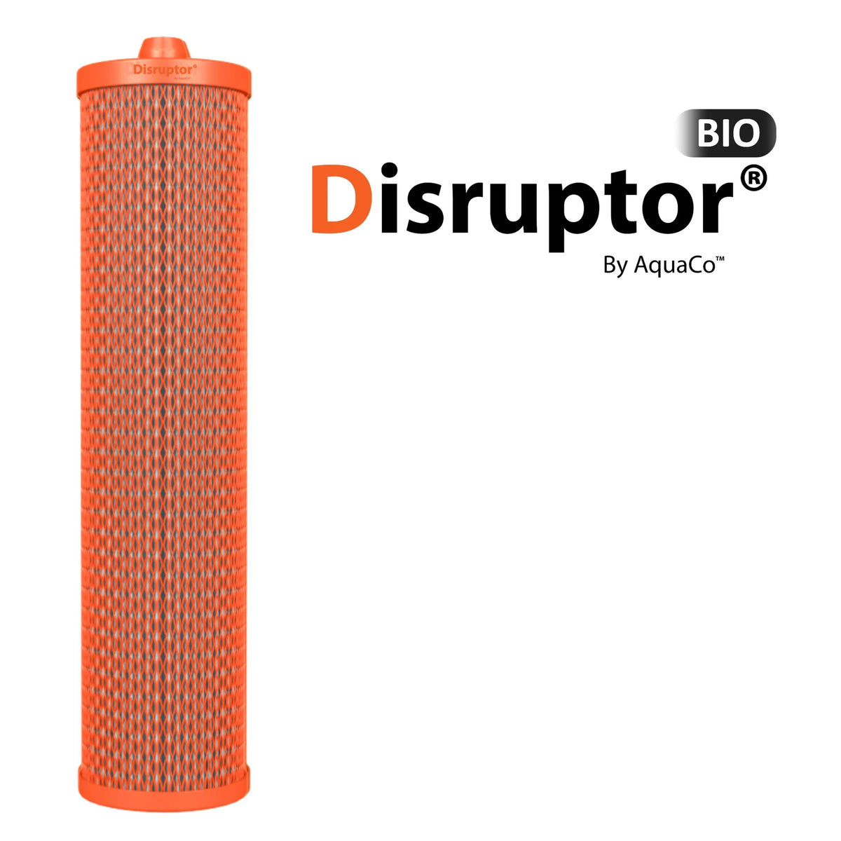 AquaCo 20" x 4.5" Disruptor® BIO Replacement Filter – DISB-2045-WAWF