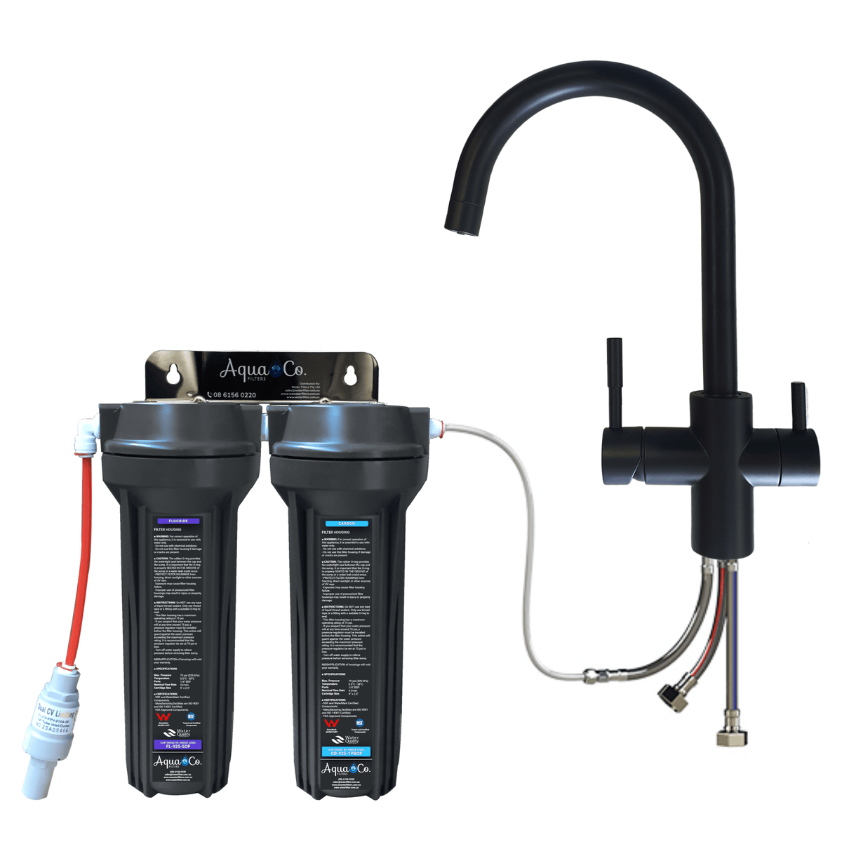 AquaCo SYS-925FC Under-Sink Water Filter + 3-Way Mixer Tap product view 8