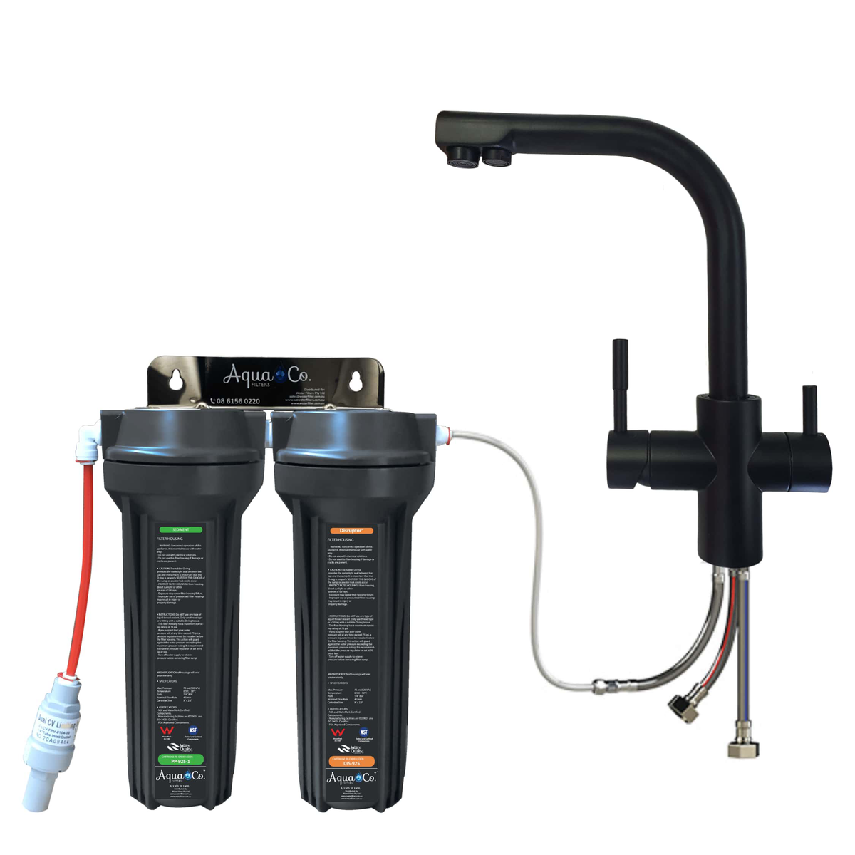 AquaCo SYS-925SD Under-Sink Water Filter + 3-Way Mixer Tap product view 9