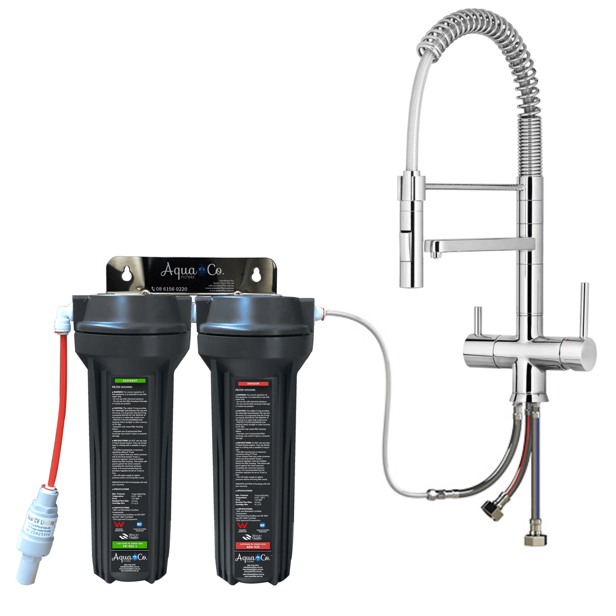 AquaCo SYS-925SD Under-Sink Water Filter + 3-Way Mixer Tap product view 6