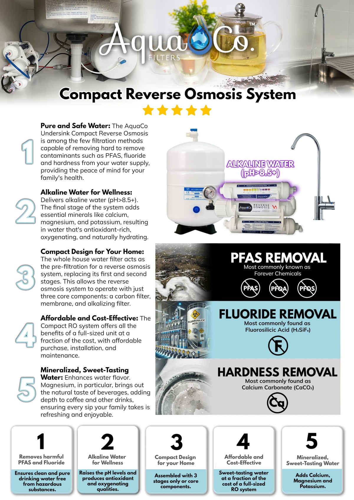 AquaCo Whole House Filter + SEV17 Water Softener Combo Pro product view 16