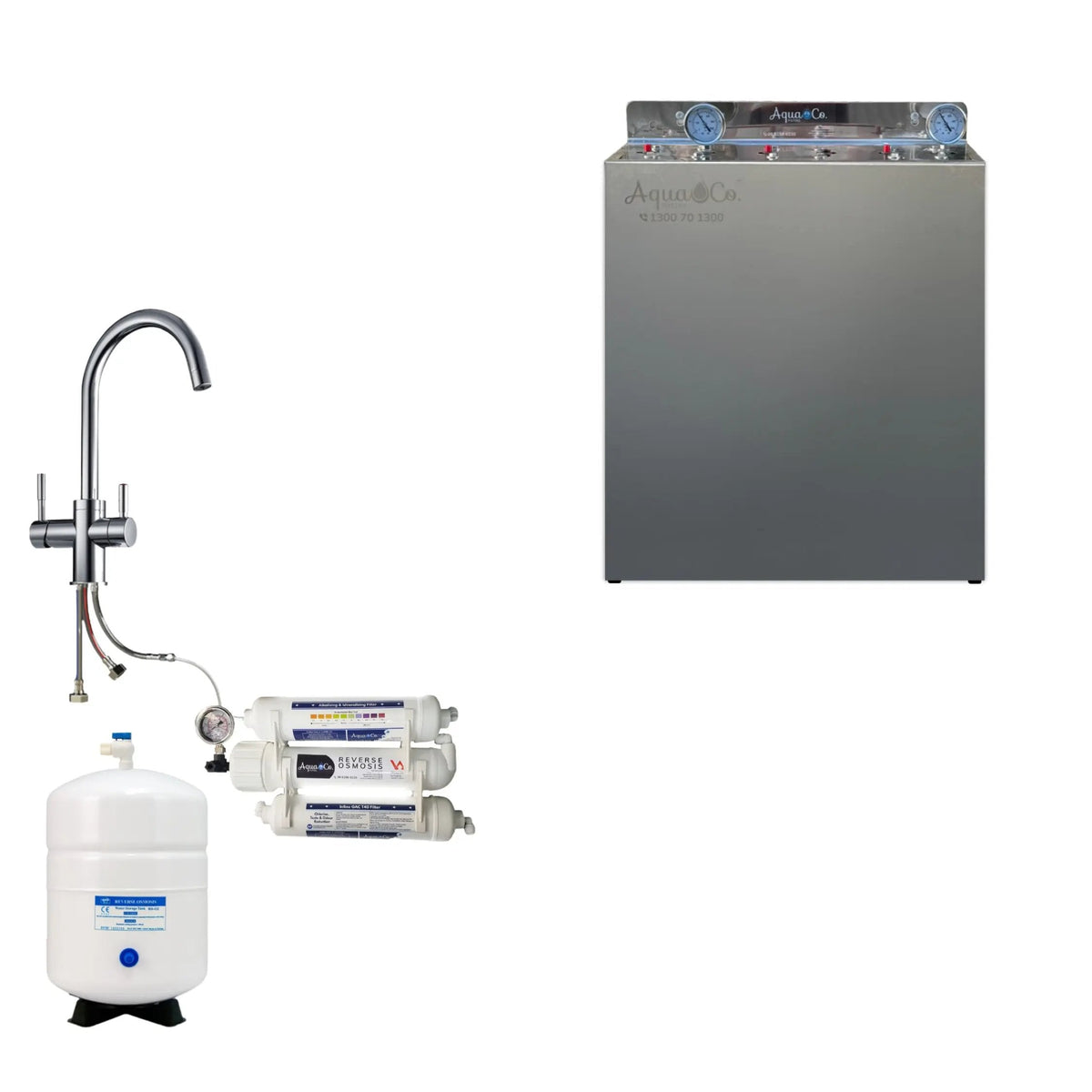 AquaCo SYS-203-WAWF Whole House Water Filter System with ROCOMP Reverse Osmosis product view 25
