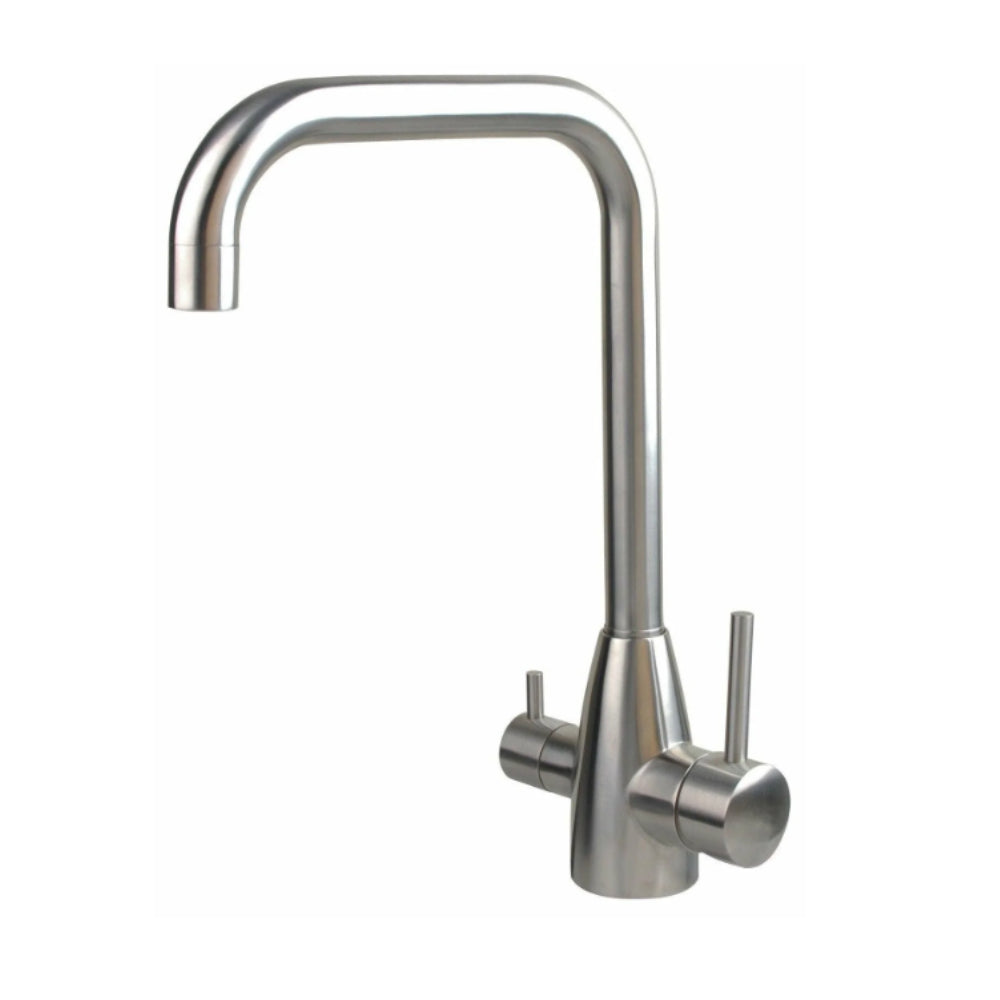AquaCo Stainless Steel Petite 3-Way Mixer – 3W-PET-SS