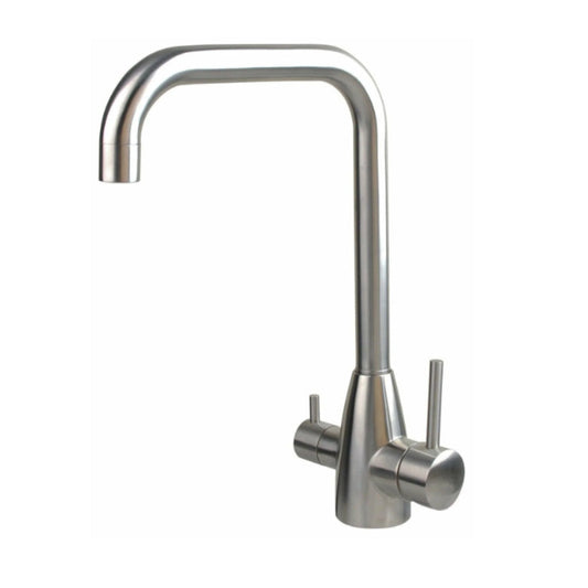 AquaCo Stainless Steel Petite 3-Way Mixer – 3W-PET-SS