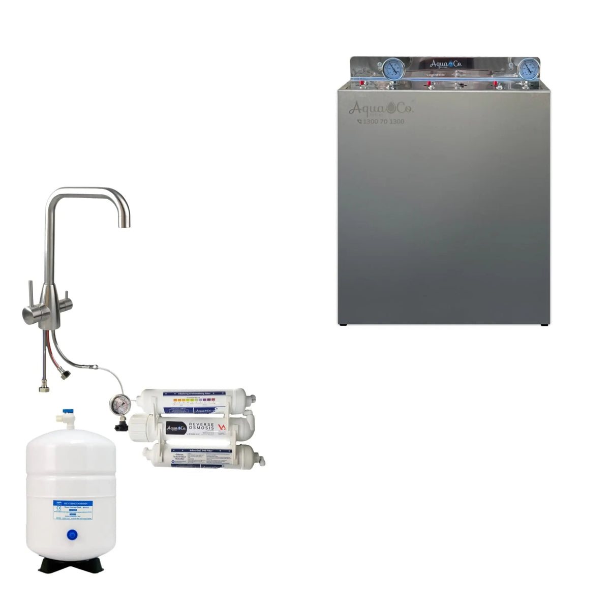 AquaCo SYS-203-WAWF Whole House Water Filter System with ROCOMP Reverse Osmosis product view 28