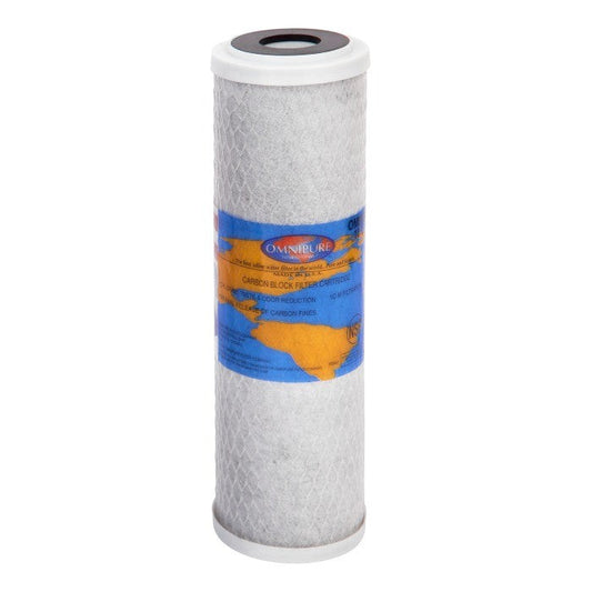 Omnipure OMB834 10M 9" x 2.5" 10 Micron Carbon Block Cartridge