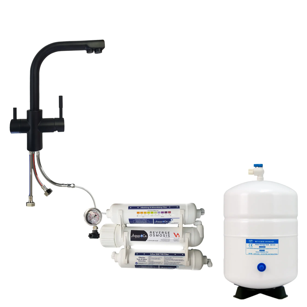 AquaCo ROCOMP Compact Reverse Osmosis System with 3-Way Mixer product view 13
