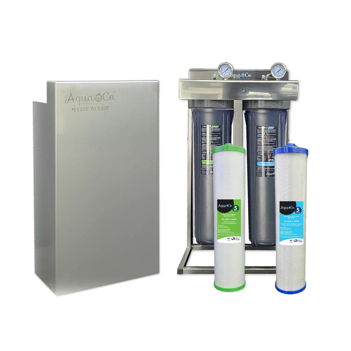 AquaCo Classic 2 Stage Whole House Water Filter