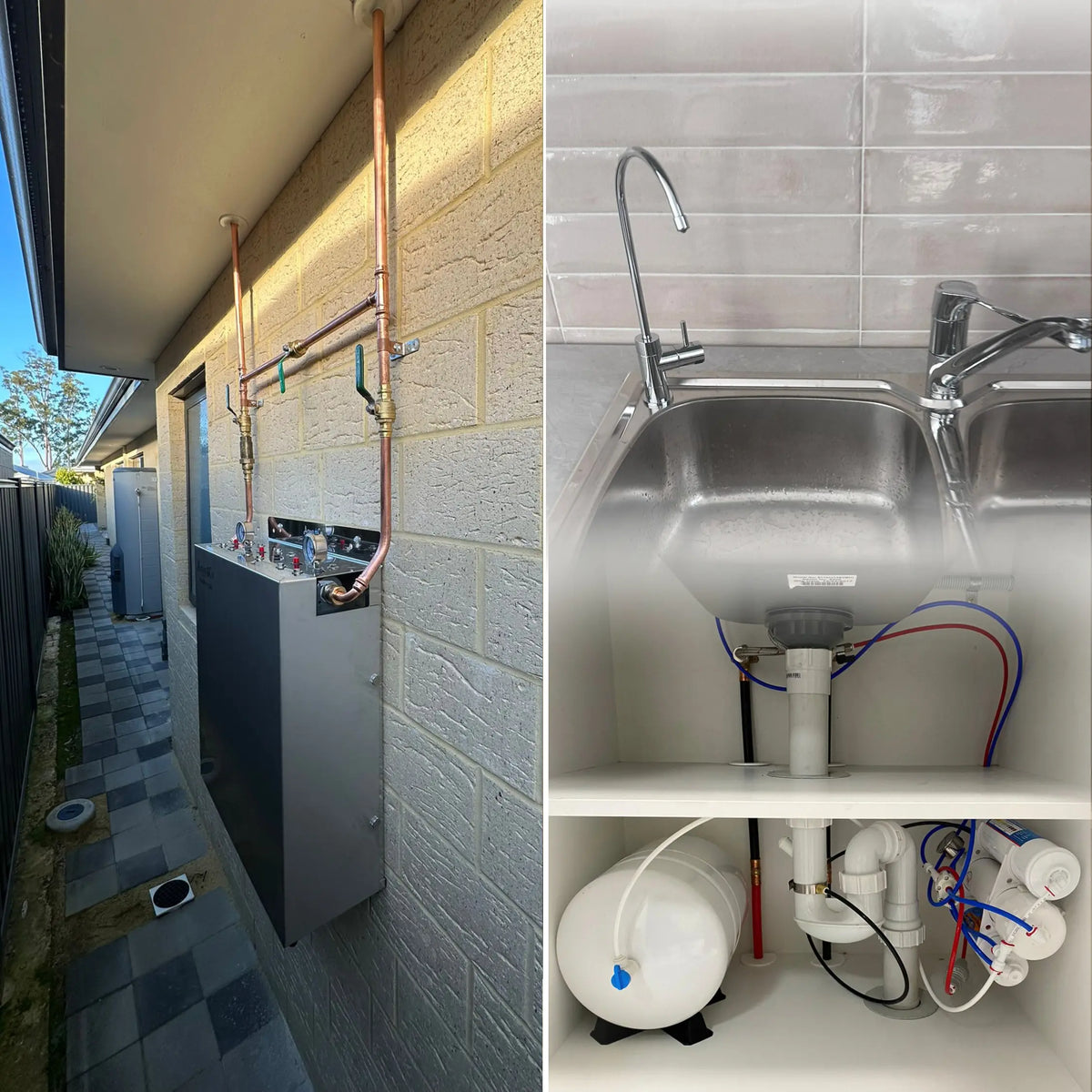 AquaCo SYS-203-WAWF Whole House Water Filter System with ROCOMP Reverse Osmosis product view 2