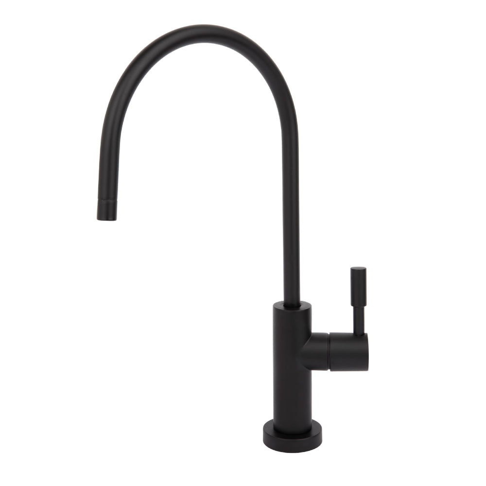 AquaCo Matte Black High Loop Water Filter Tap – TAP-MODE-MB tap detail