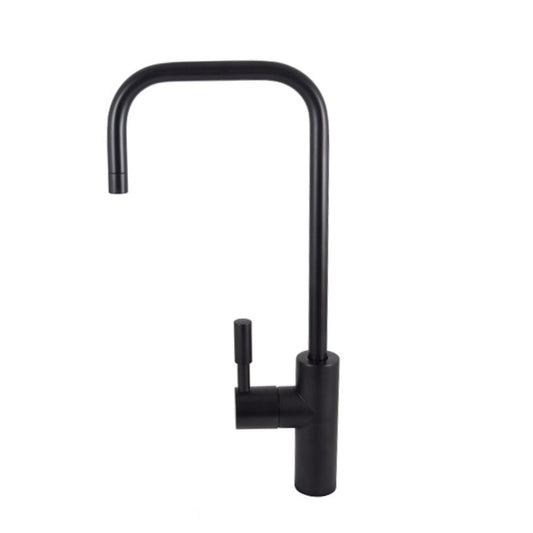 AquaCo Matte Black Long Petite Water Filter Tap – TAP-PETITE-MB tap detail