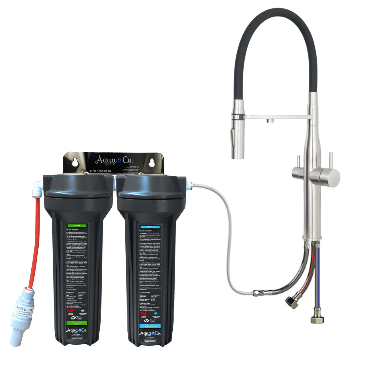 AquaCo SYS-925SC Under-Sink Water Filter + 3-Way Mixer Tap product view 7