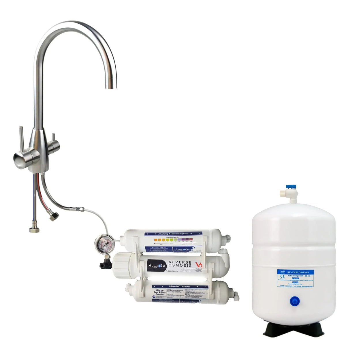 AquaCo ROCOMP Compact Reverse Osmosis System with 3-Way Mixer product view 11