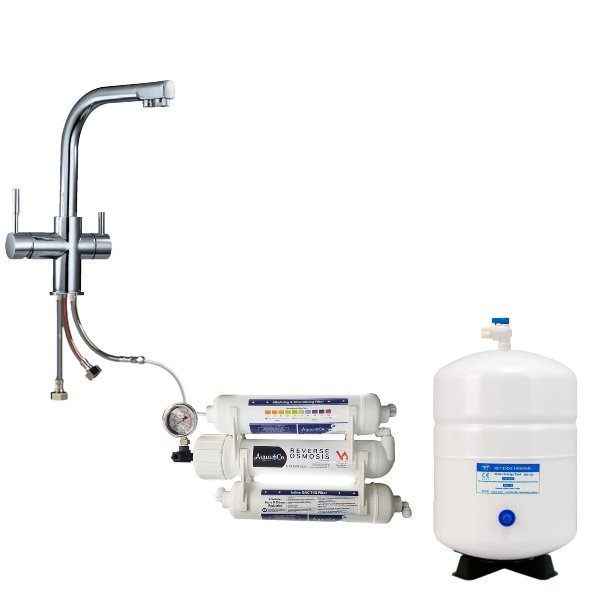 AquaCo ROCOMP Compact Reverse Osmosis System with 3-Way Mixer product view 10