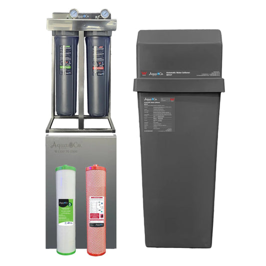 AquaCo SEV17 Water Softener with Premium Pre-Filtration