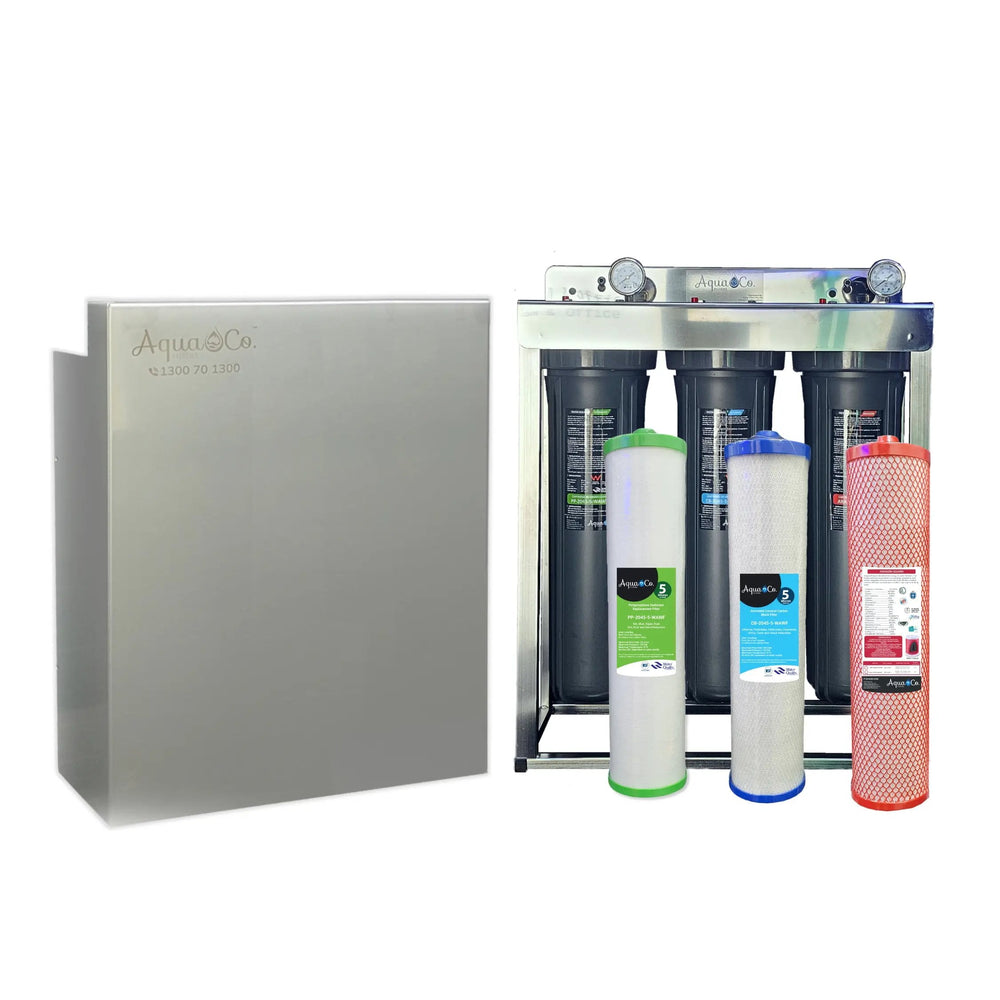 AquaCo Premium 3 Stage Whole House Water Filter