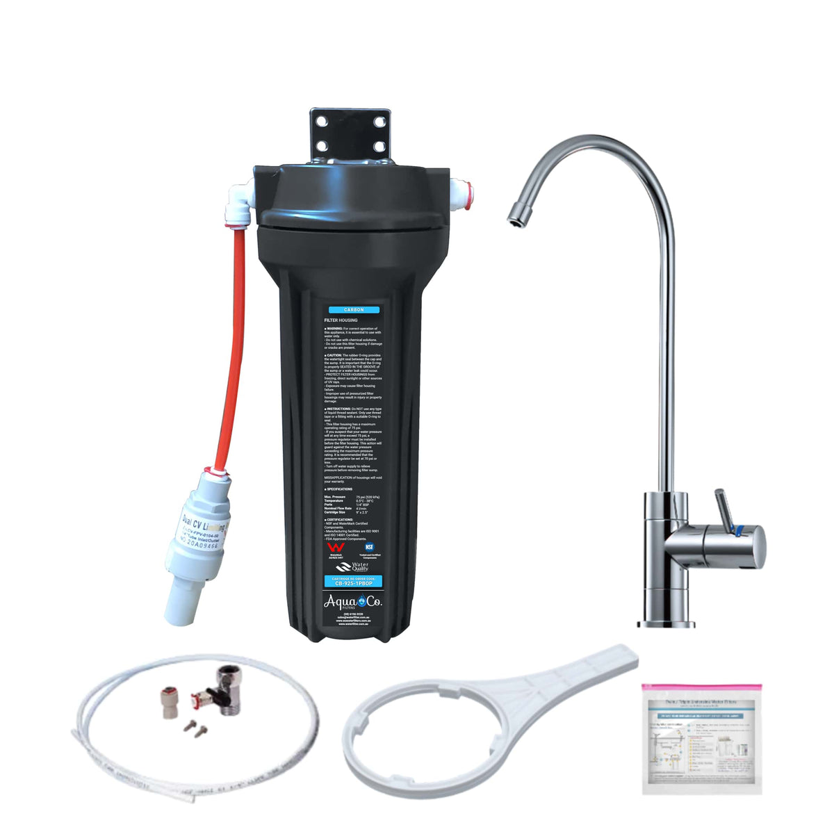 AquaCo SYS-925C Under-Sink Water Filter product view 2