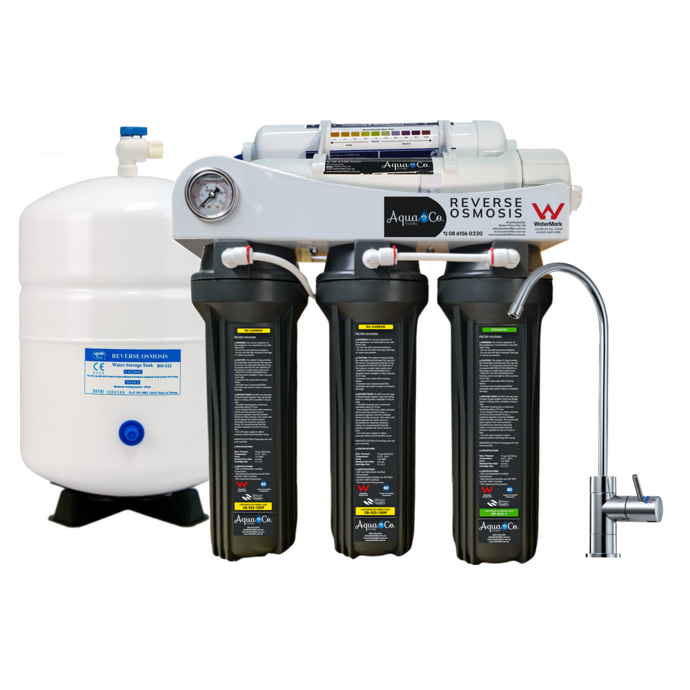 AquaCo 5 Stage Under-Sink Reverse Osmosis Drinking Water Filter System