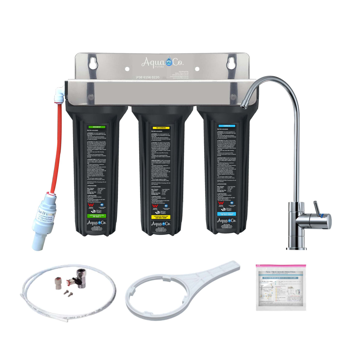 AquaCo SYS-925SCC Under-Sink Water Filter