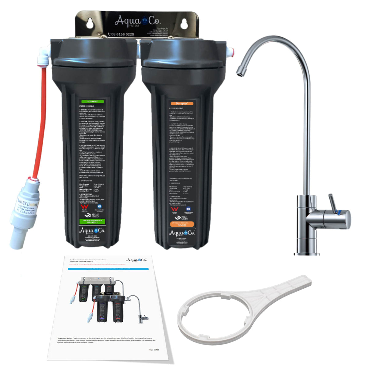 AquaCo SYS-925SD Under-Sink Water Filter product view 3